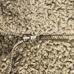 Gap ‎ Teddy Sherpa Fleece Sweatshirt Pull Over Womens M Brown PREOWNED Photo 5