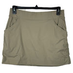 Columbia Large Anytime Mini Skort UPF 50 Stretch Water Repellent Omni-Shield Tan Photo 0