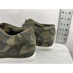 Blondo Womans Waterproof High Top Sneaker Bootie 8.5 M Green Camo Wedge Photo 3
