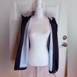 New Balance Lined Dark Blue Hooded Wind & Water Resistant Jacket size M NWT Photo 2