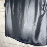 Sandro  • Sleeveless Blouse • Faux Leather • Size 3 • Buttons • France Photo 3