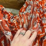 RHODE x Target Women's Large Lotus Floral Print One Shoulder Mini Dress Size 1X Photo 5