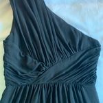 Shoshanna  Silk Ruched One Shoulder Dress Photo 5