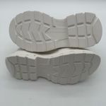 Alexander McQueen $1090 Boxer Dog Calf White Leather Platform Boots NWB 38/8 Photo 1