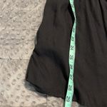 Band of Gypsies  medium black one piece romper v neck elastic waist 3/4 sleeves Photo 7