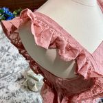Boutique NEW Pink Eyelet Top Photo 8