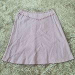 Worthington Orchid Flared Mini Skirt With Beaded Trim Light Purple Size 12 Photo 0