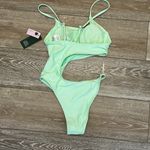 Wild Fable NWT Swimwear Sz XXS One Piece Swimsuit Cut Out Style Cute! Photo 5