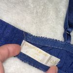 Victoria's Secret Vintage! Victoria’s Secret Navy Blue Lace Bra! Photo 4