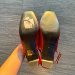 ALOHAS Alohos Lindy Bliss Red Leather Pumps Photo 10