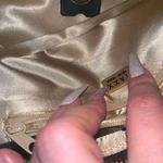 Y2k maxx brocade carpet handbag purse boho embroidered leather retro fall Green Photo 2