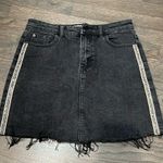 Denim & Co . black denim skirt Photo 0