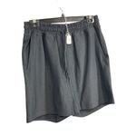 Outdoor Voices  Gray Elastic Waist Drawstring Shorts S 86% Polyester 14% Spandex Photo 6