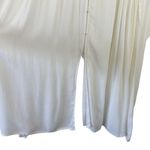 NWT Akasa Sz 6 Women's White Crochet Lace Vneck Hook Eye Front Cover Up Boho Photo 2