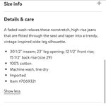 DL1961  Hepburn Wide Leg Jeans Jet Stream Wash Photo 10