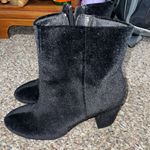 Target Black Velvet Boot Heels Photo 0