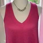Z Supply Cute  Racerback Bright Pink V-neck Tank, Medium, EUC Photo 1