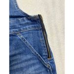 Madewell Denim Overalls Women Size M Straight Leg Medium Wash Cotton Blend Photo 1