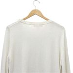 Lilly Pulitzer Coconut Odetta Sweater Wool Blend Rhinestone Neckline Size Large Photo 7