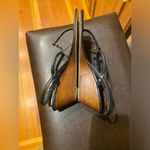 Tory Burch Leather Wedge Slingback Sandals  Size 7.5-8 Photo 6