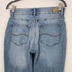 Regular Fit Mid-Rise Straight Leg Jeans Size 6 Short Lee Button-Fly Denim Photo 4