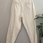 Free People  Cream Corduroy Pants | Size 12 Photo 3
