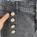 Generation Love  Black Amirah Cropped Kick Flare‎ Jean Photo 5