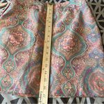 TEHAMA Pink Multicolor Paisley‎ Print Mini A Photo 14