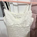 Aerie  White Floral Bodysuit Photo 1