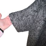 Ana A New Approach Dark Grey Shrug Sweater Short Sleeve Knit Open Front L/XL Gray Size L Photo 2