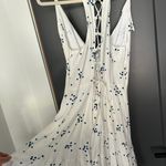 Hallelu White Patterned Dress Photo 2