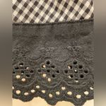 My Michelle VTG  Black / White Checkered Ruffle Circle Skirt Y2K 90s Size‎ 9 / M Photo 4