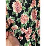 Show Me Your Mumu Long Sleeve Pink Black Floral Print Rainey Romper Size S Photo 3