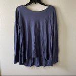Lululemon Back To It Long Sleeve Moody Blues Photo 1