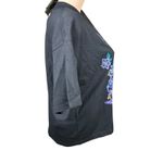 Vintage Mickey Mouse Unltd Jerry Leigh Black T Shirt Hawaiian Aloha Womens L 90s Size L Photo 6