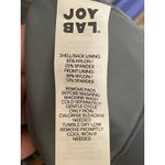 JoyLab NWT Joy Lab Sports Bra Size XS Ruffle Strap Racerback Storm Gray Stretch Active Photo 4