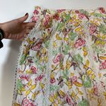 Hemant & Nandita Floral Cargo Pants Medium White Photo 6