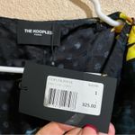 The Kooples Dark Sunflower Silk-Blend Blouse Top Size 1 / Small NEW Photo 4