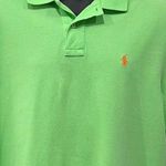 Ralph Lauren Polo  Mens Polo Shirt Green Short Sleeve Sz 2XLT Photo 2