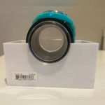 TKO Square Face Watch with Silicone and Rhinestones Aqua‎ Blue EUC Photo 3