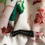 ZARA Peony Floral Romper Easter Spring Summer Vacation Travel Photo 4