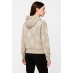 Havana Hoodie Womens Size Small Beige VH9105 Skull Pattern Streetwear Cozy Photo 1