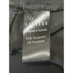 LIONESS Black Sleeveless Ruched Lace Trim Cami Camisole Tank Crop Top Size XS Photo 3