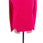 Generation Love  Sadie Cashmere‎ & Wool Asymmetric Sweater Hot Pink Medium Photo 3