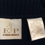 Golf womens EP sweater zip up front long sleeve Small S black textured Photo 6