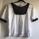 Topshop Crochet Bibe Cropped Tee Photo 1