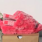 UGG  Fluff Yeah Slide poppy  Photo 0