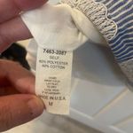 Waverly Grey Liberant Lace Floral Striped Dress Size M Adjustable Straps Blue Size M Photo 10