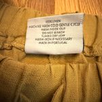 Parachute 100% Linen Wide Leg Pants Camel Tan XL Coastal Resort Wear Photo 3