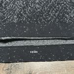 Lululemon Rest Less Crop 1/2 Zip Thumbholes Herringbone Fade Black/White Size 12 Photo 7